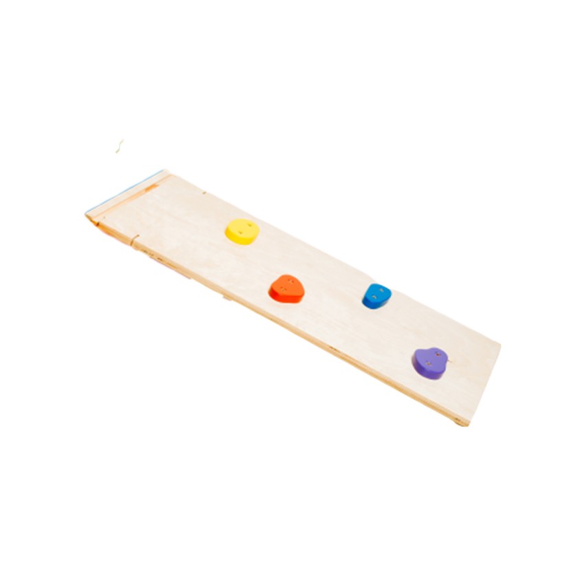 Rampe d'escalade Family-scl pour arche Sway Rainbow en bouleau