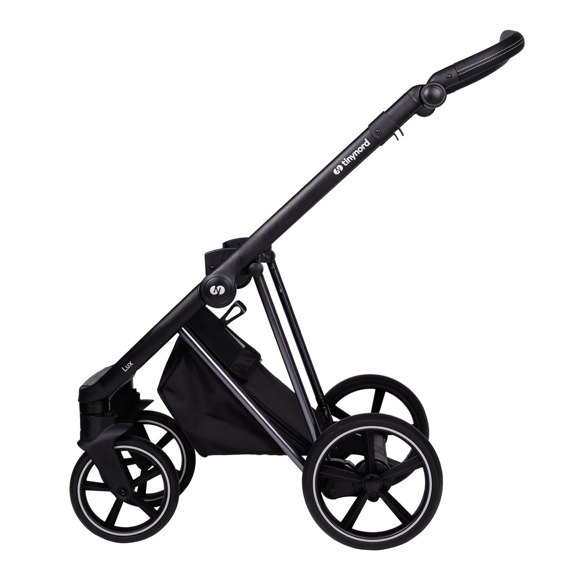 Châssis de poussette LUX chromé Tinynord