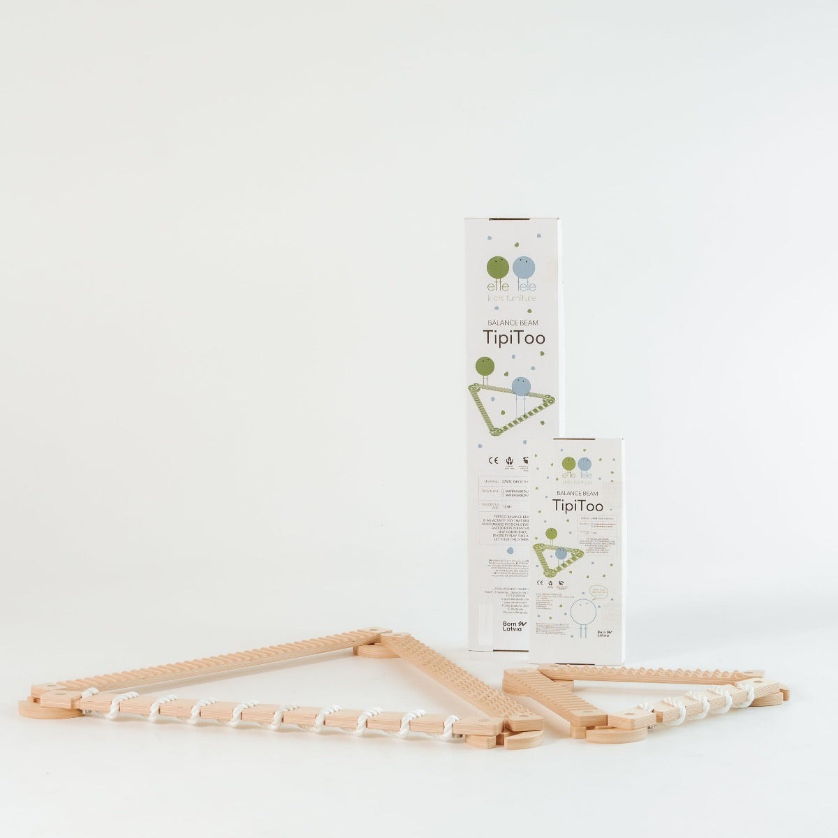 Balancierbalken TipiToo 58 cm weißes Seil Ette Tete – Ansicht 10