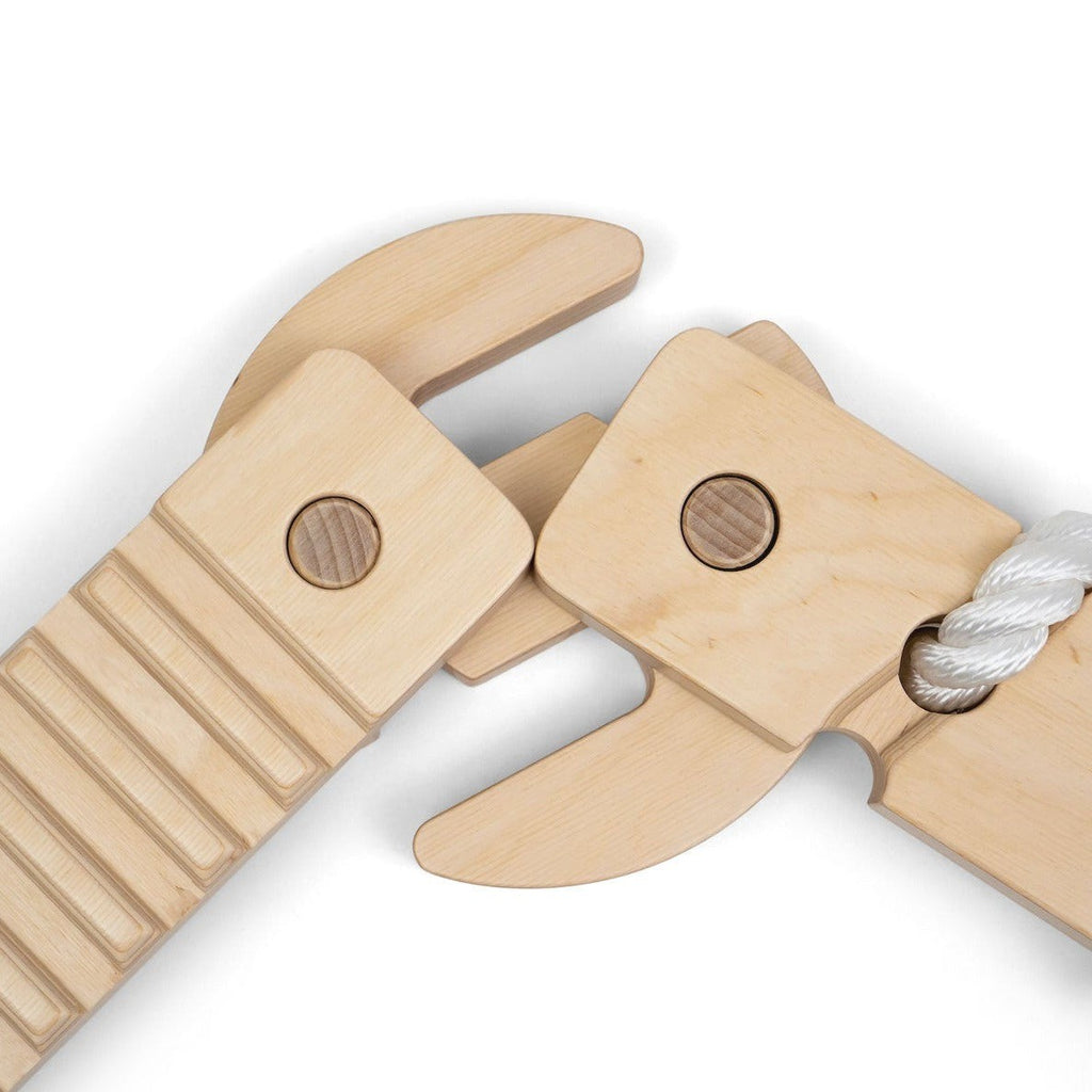 Balancierbalken TipiToo 58 cm weißes Seil Ette Tete – Ansicht 7