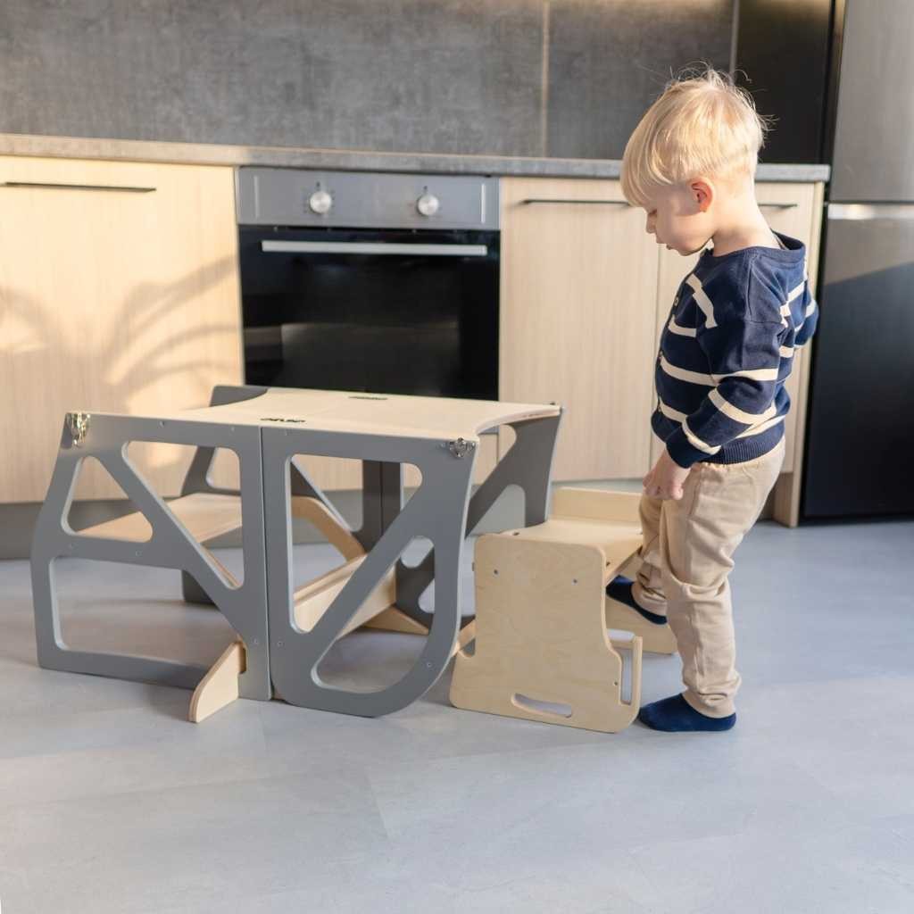 Pomocnik kuchenny Securestep z krzesełkiem leg&go – widok 17