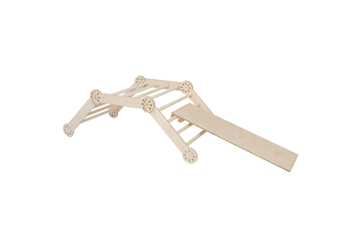 Structure d'escalade Montessori modulable en bois Montessori House Bed – vue 9