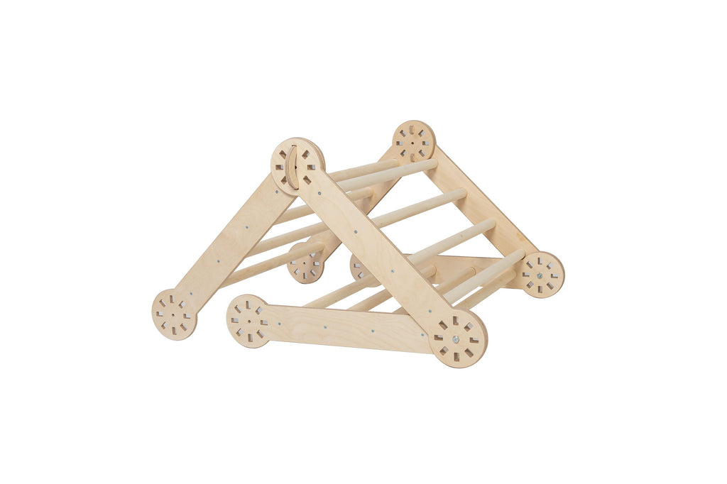 Structure d'escalade Montessori modulable en bois Montessori House Bed – vue 8