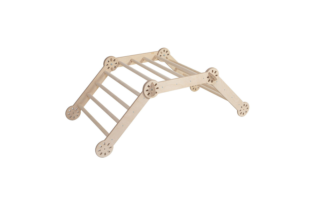 Structure d'escalade Montessori modulable en bois Montessori House Bed – vue 7