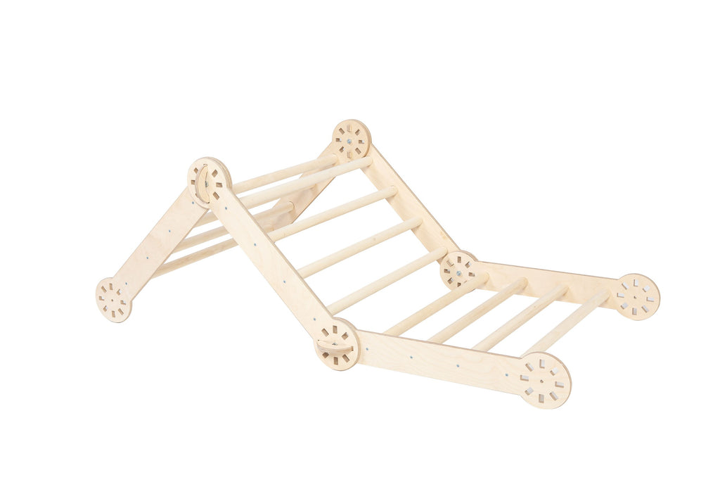 Structure d'escalade Montessori modulable en bois Montessori House Bed – vue 5