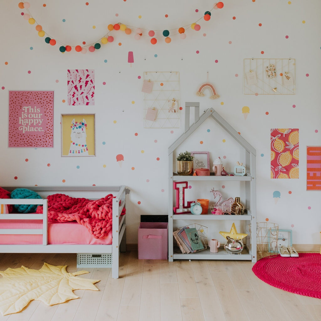 Étagère maison en bois pour chambre d'enfant Montessori House Bed – vue 10