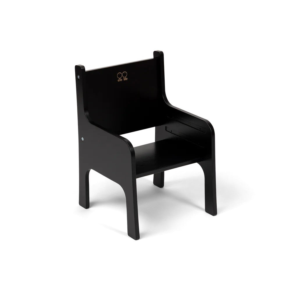 Chaise enfant réglable TULLA noir Ette Tete