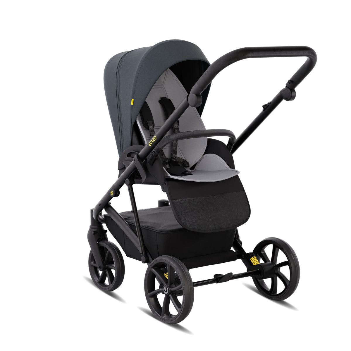 Passeggino 2 in 1 ENZO antracite Tutis – vista 3