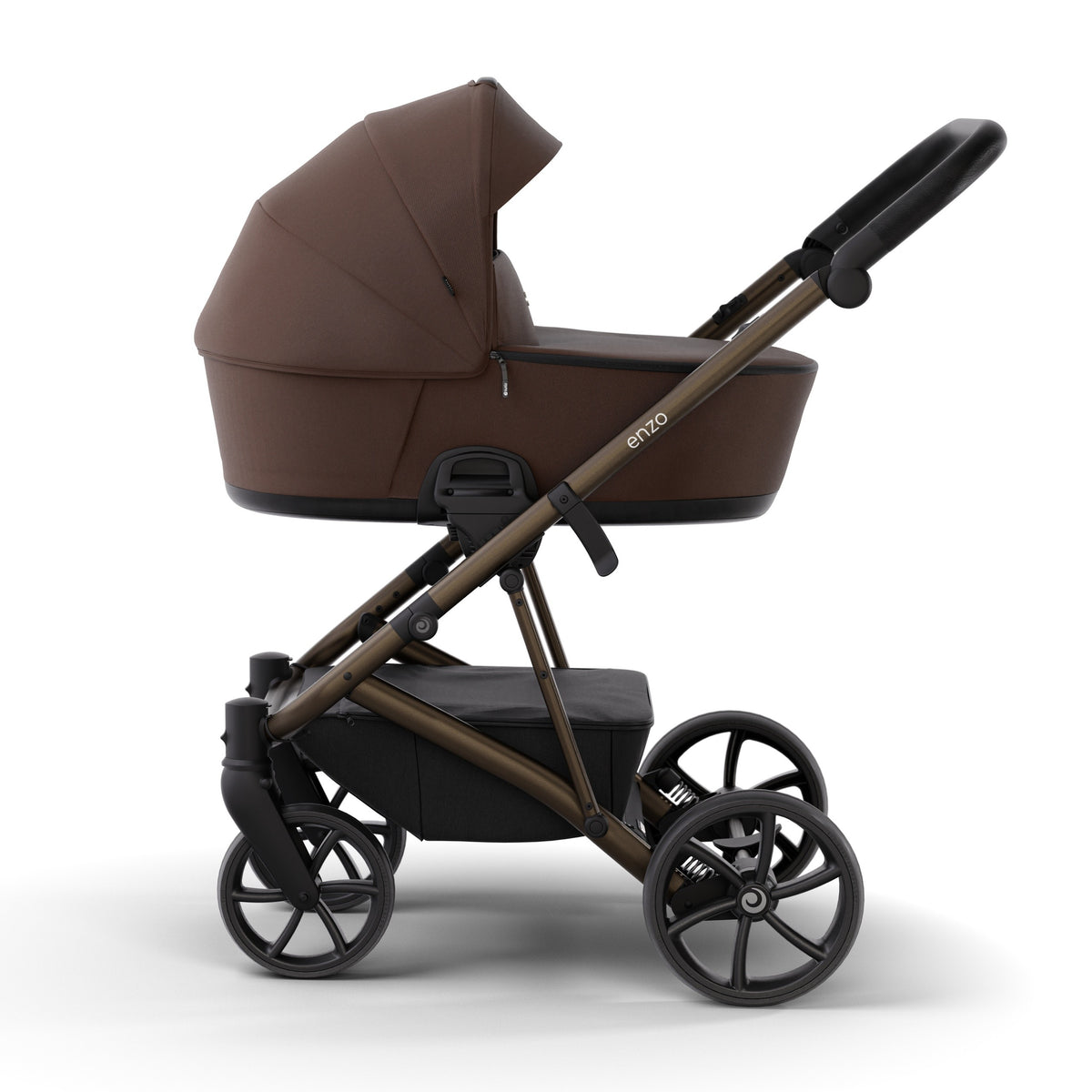 Passeggino 2 in 1 ENZO cioccolato Tutis – vista 2