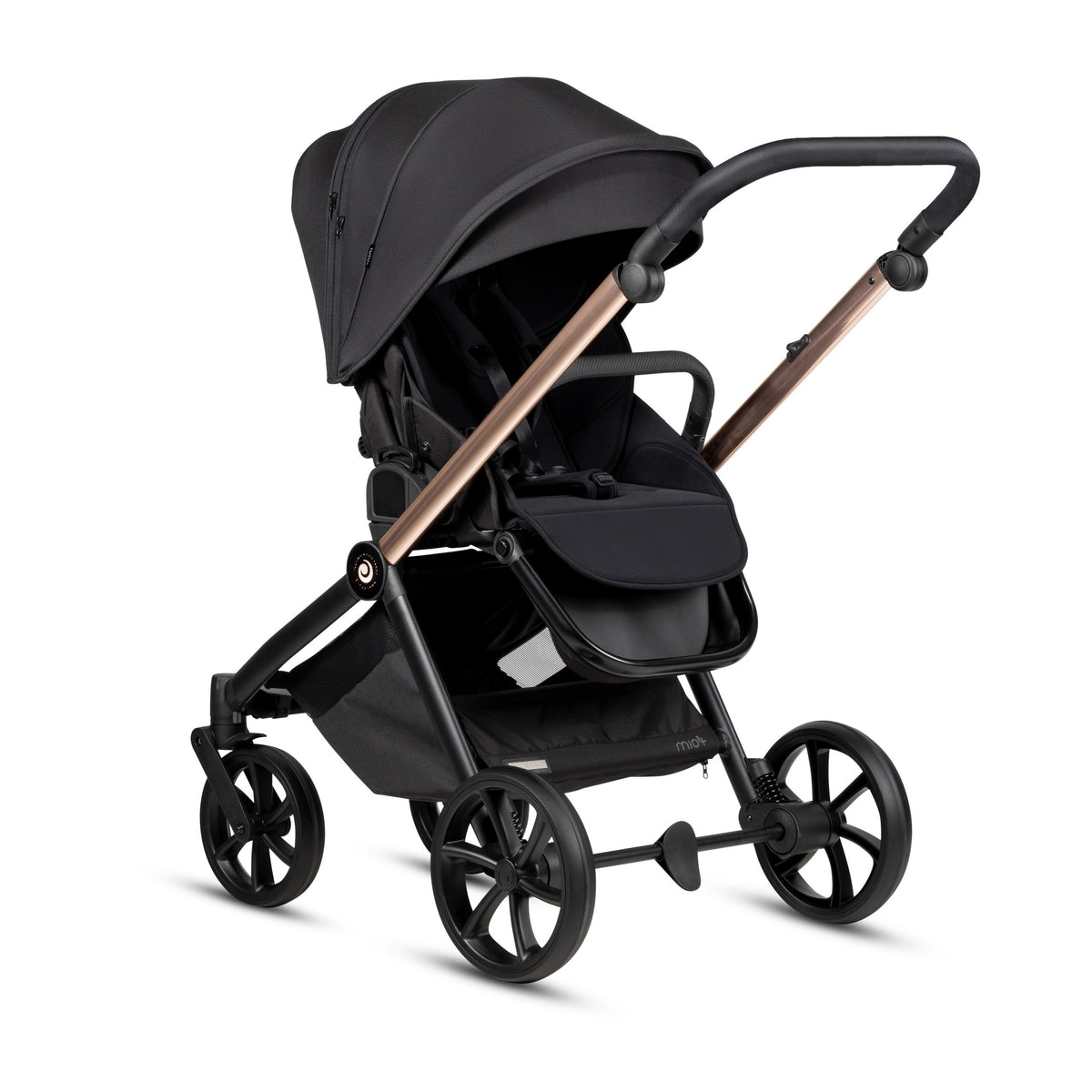 Wózek 2w1 Tutis MIO3+ Black Edition – Różowe złoto 292