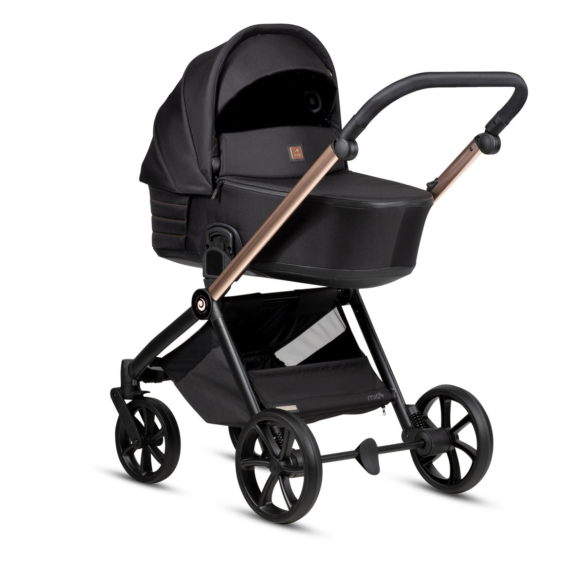 Wózek 2w1 Tutis MIO3+ Black Edition – Różowe złoto 292