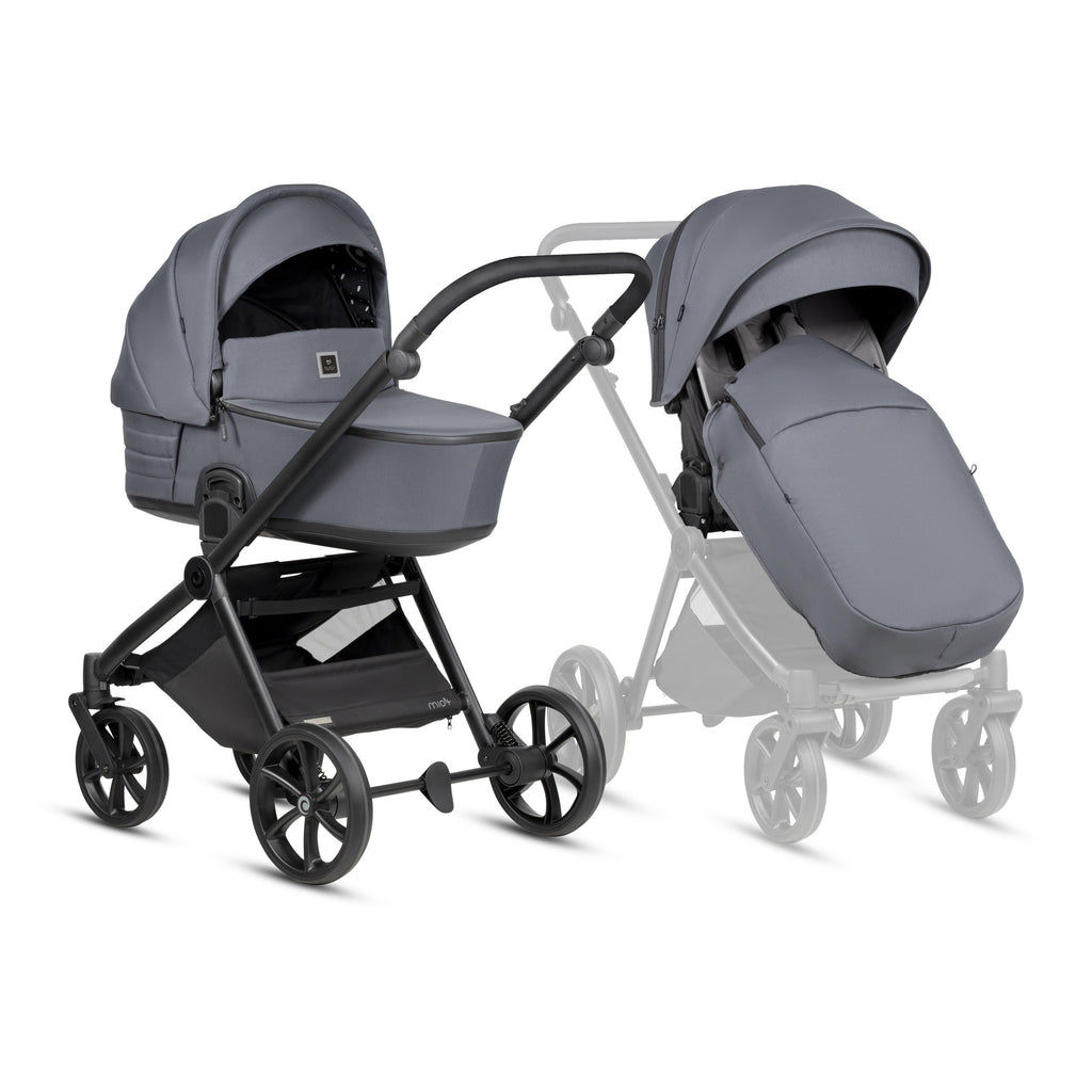 Tutis MIO3+ Essential 2-in-1-Kinderwagen – Dunkelgrau 103