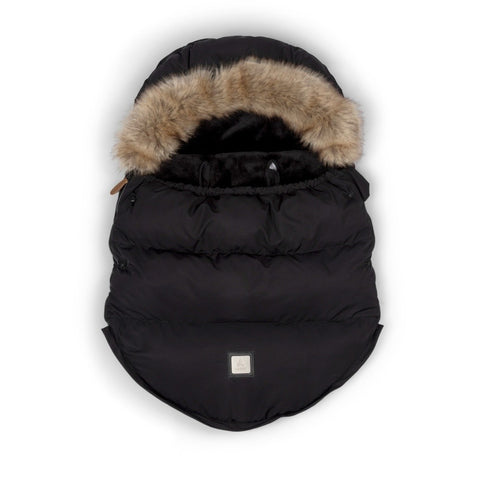 Saco de invierno negro Tutis – vista 2