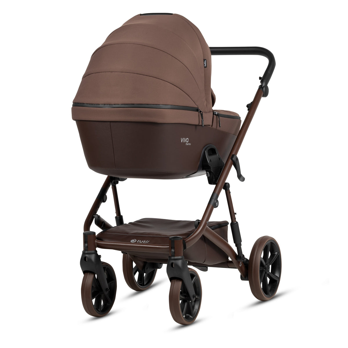 Wózek 2w1 Viva 6+ Essential espresso Tutis – widok 7