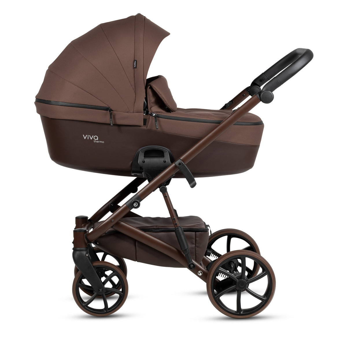Wózek 2w1 Viva 6+ Essential espresso Tutis – widok 6