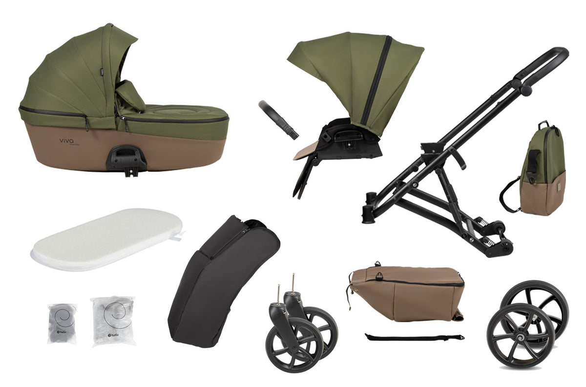 Poussette 2 en 1 Viva 6+ Essential Pine Tutis – vue 20