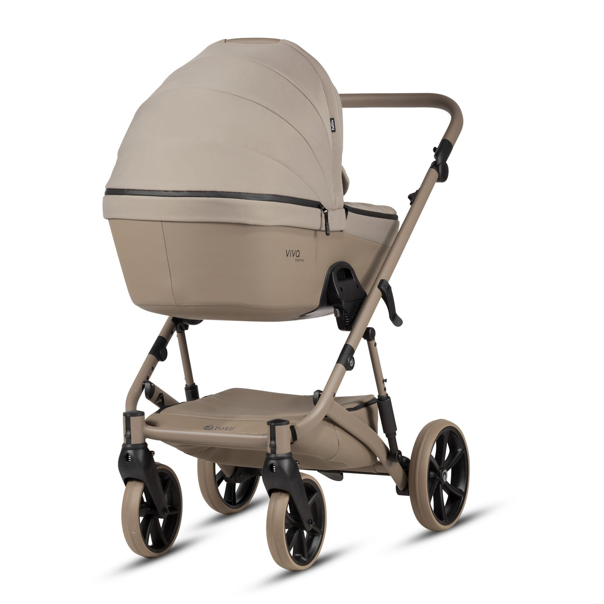 Poussette 2 en 1 Viva 6+ Essential Warm Grey Tutis – vue 4
