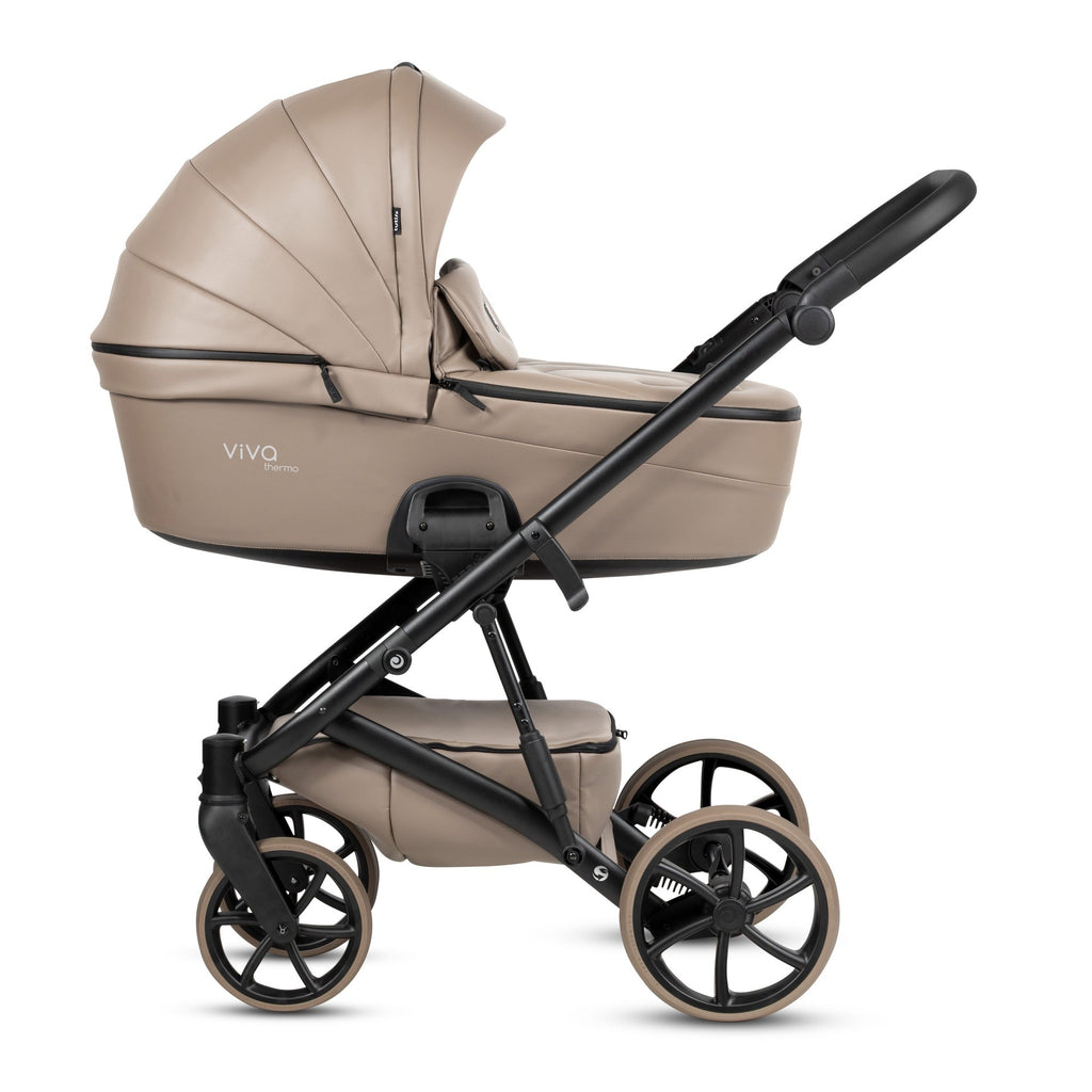 Cochecito 2 en 1 Viva 6+ Leather Cappuccino Tutis – vista 3