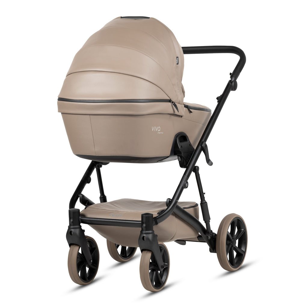 Cochecito 2 en 1 Viva 6+ Leather Cappuccino Tutis – vista 5