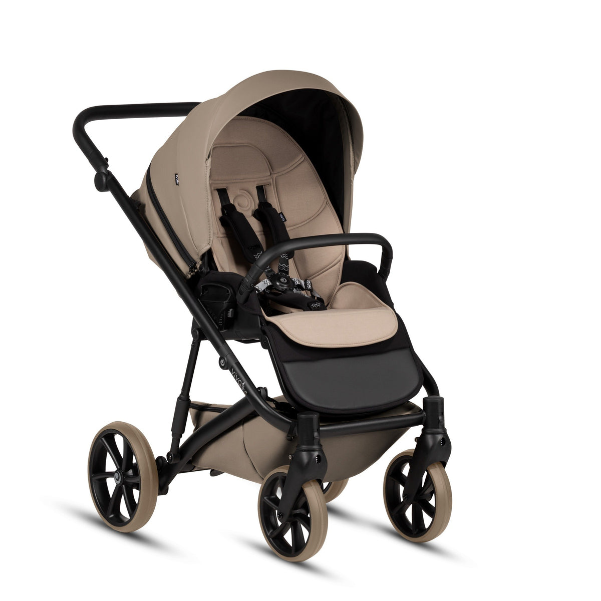 Cochecito 2 en 1 Viva 6+ Leather Cappuccino Tutis – vista 7