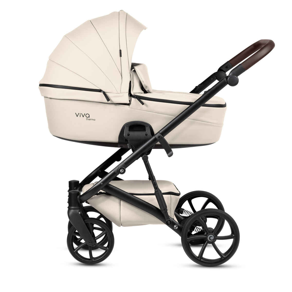 Cochecito 2 en 1 Viva 6+ Leather Vanilla Tutis – vista 9