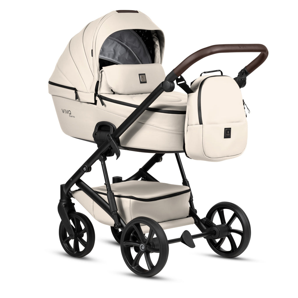 Cochecito 2 en 1 Viva 6+ Leather Vanilla Tutis – vista 3