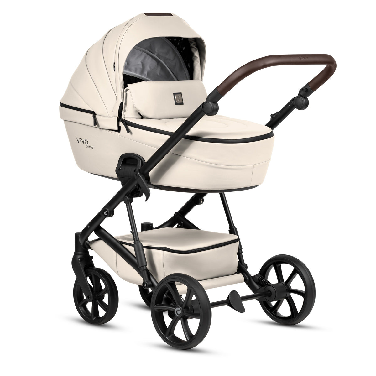Cochecito 2 en 1 Viva 6+ Leather Vanilla Tutis – vista 2