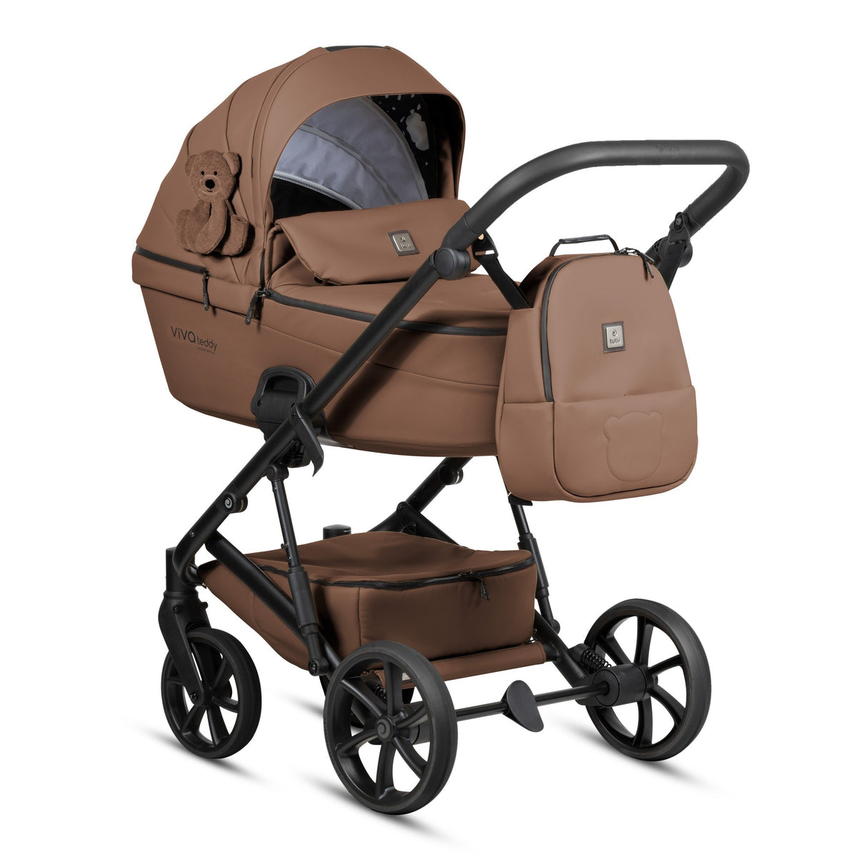 Poussette 2 en 1 Viva 6+ Teddy Limited Edition Biscuit Teddy Tutis