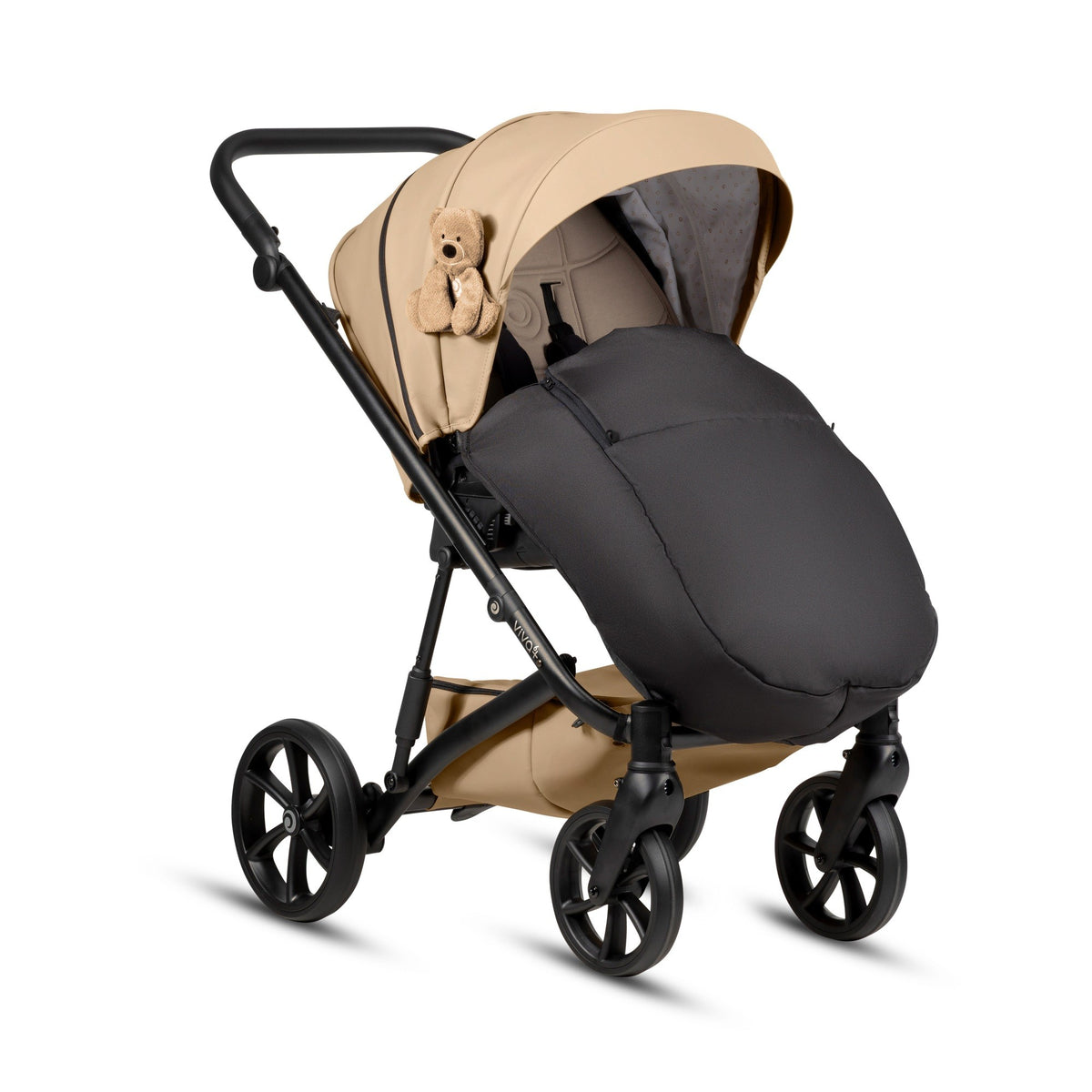 Passeggino 2 in 1 Viva 6+ Teddy Creamy Teddy Tutis – vista 5
