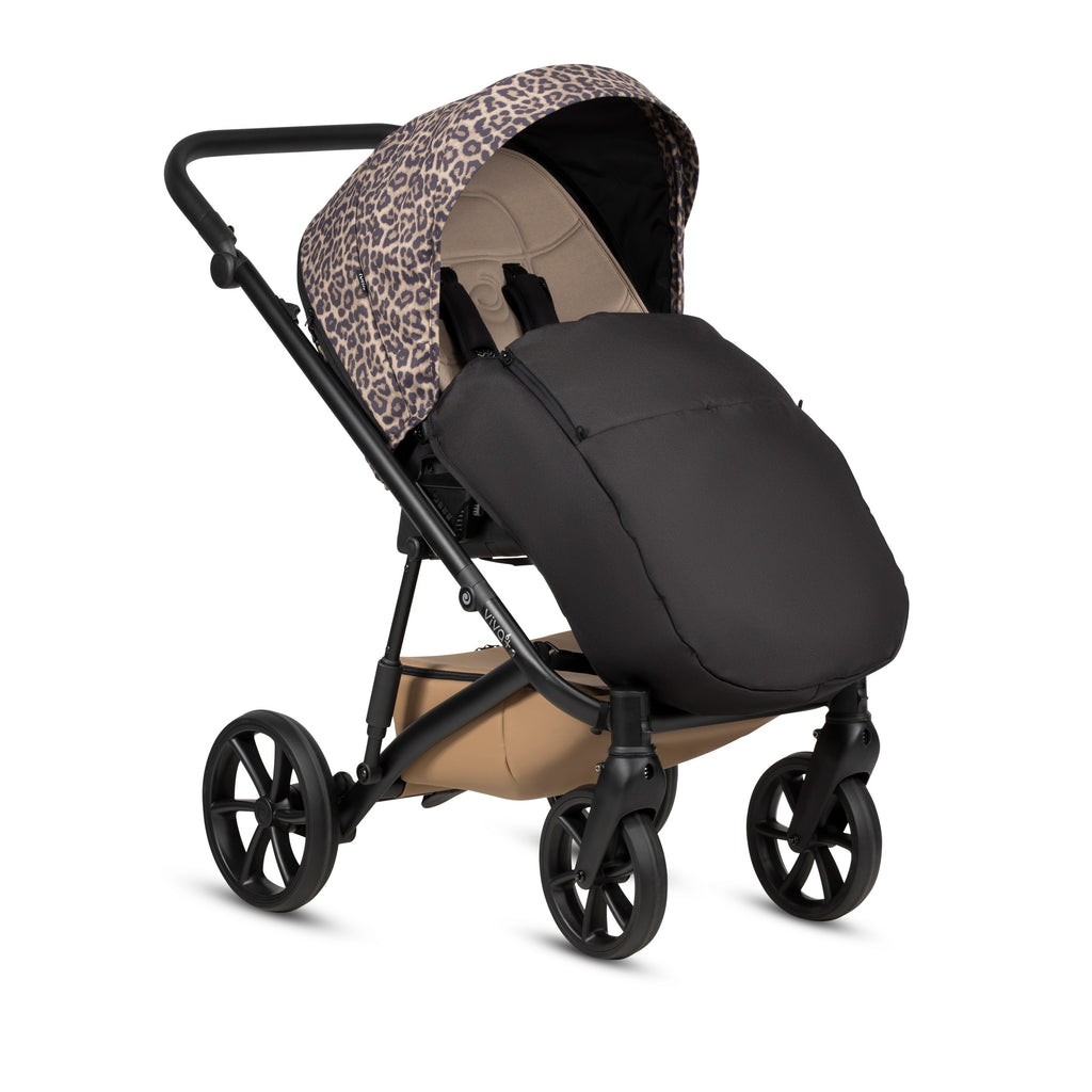 Wózek 2w1 Viva 6+ Wild Elegance Savannah Brown Tutis – widok 2