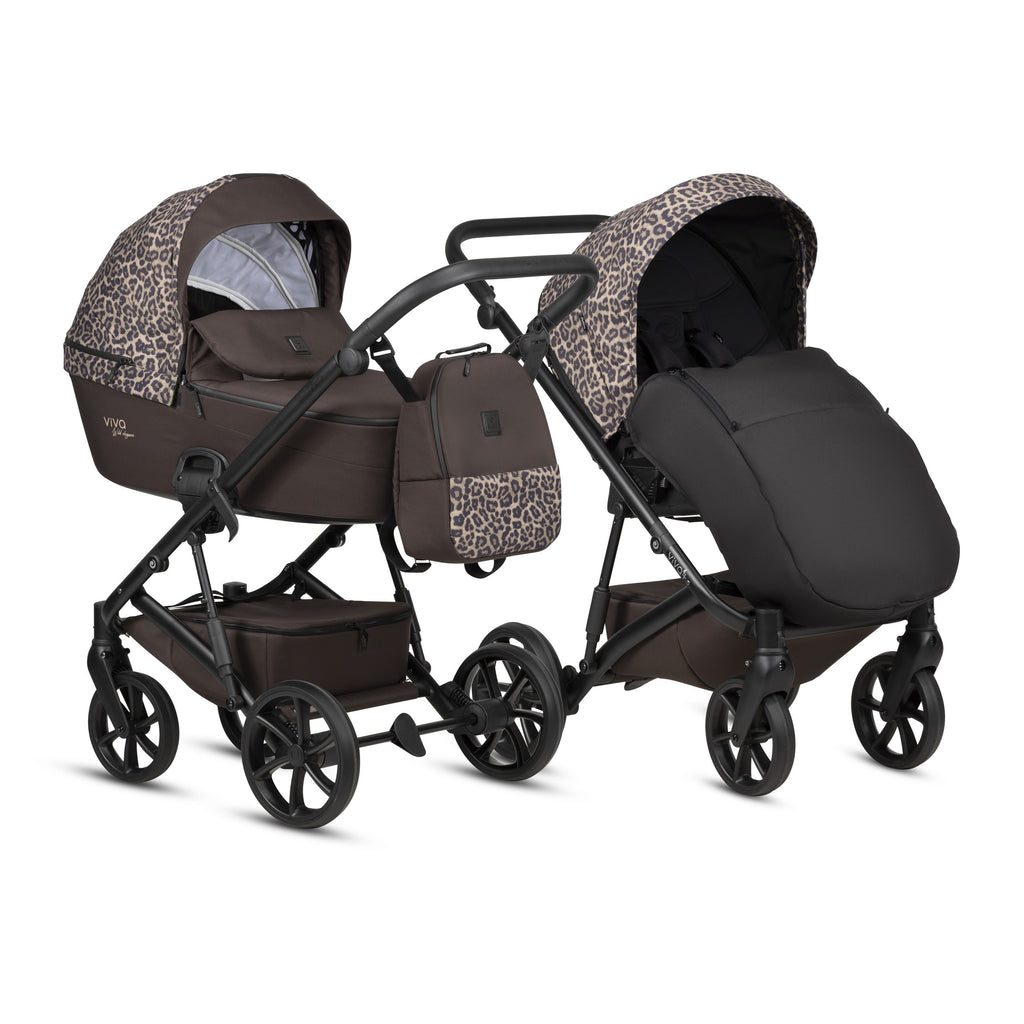 Poussette 2 en 1 Viva 6+ Wild Elegance Wild Moca Tutis