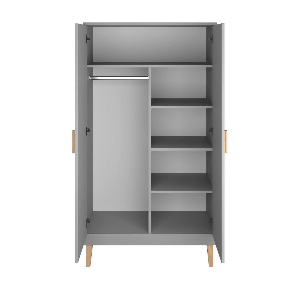 Armoire enfant Kubi grise Kocot Kids – vue 3
