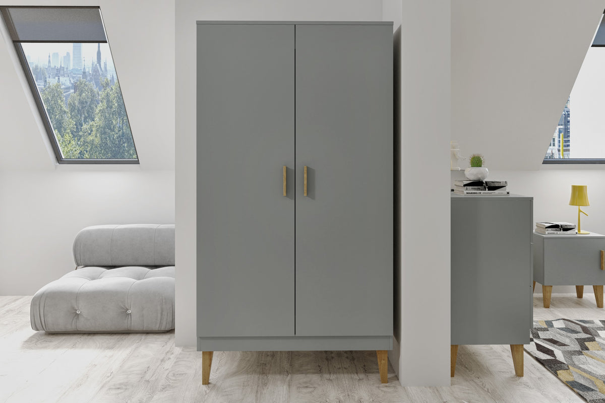 Armoire enfant Kubi grise Kocot Kids – vue 7