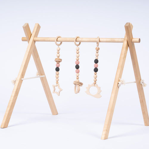Arche d'éveil en bois pour bébé leg&go – vue 2