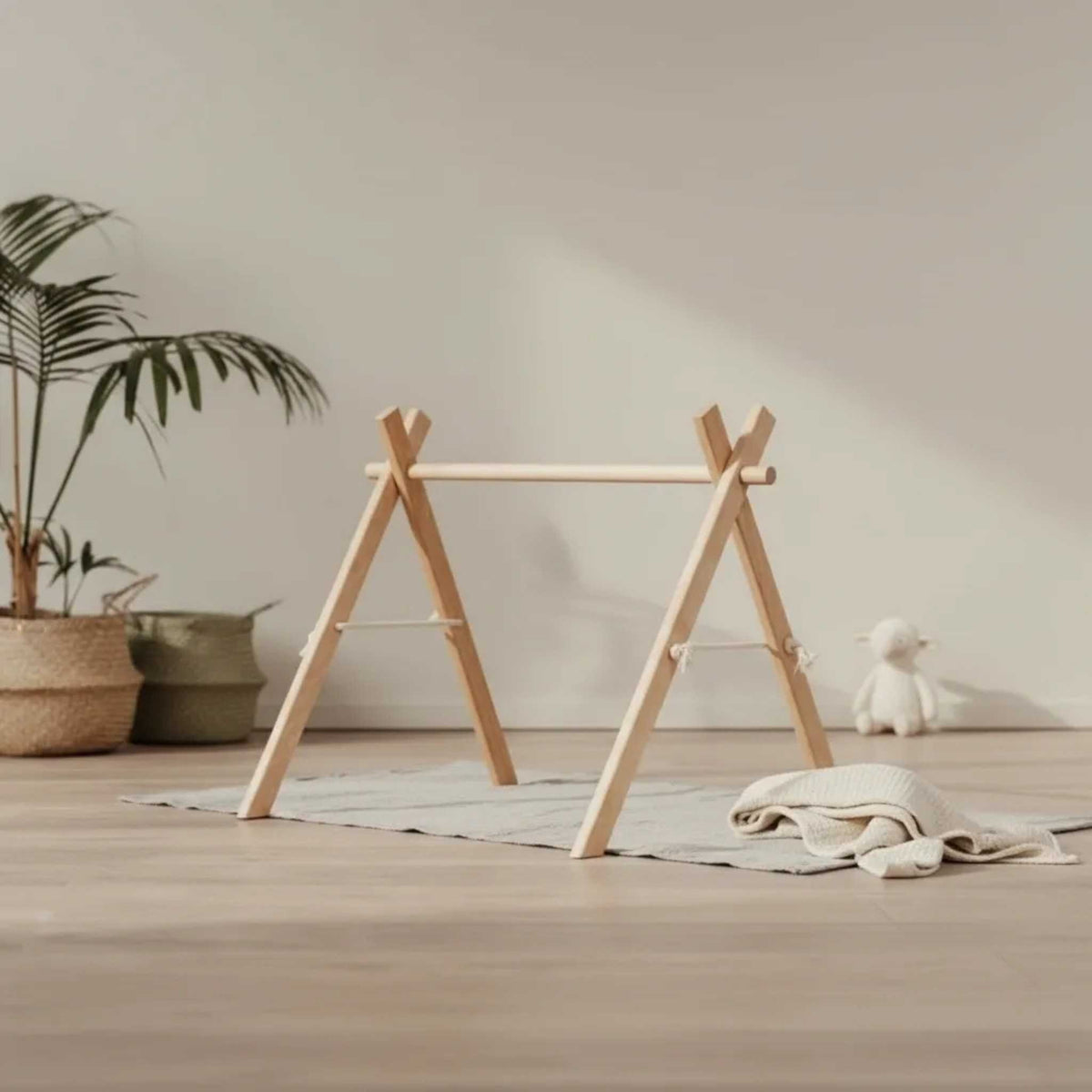 Arche d'éveil en bois pour bébé leg&go