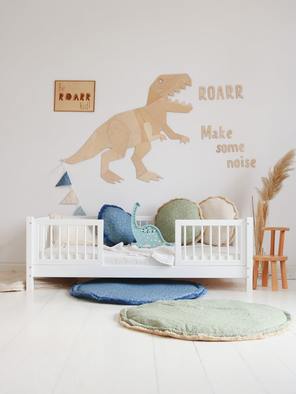 Graviertes Holzbild Be Roarr Kid Cut It Now – Ansicht 3