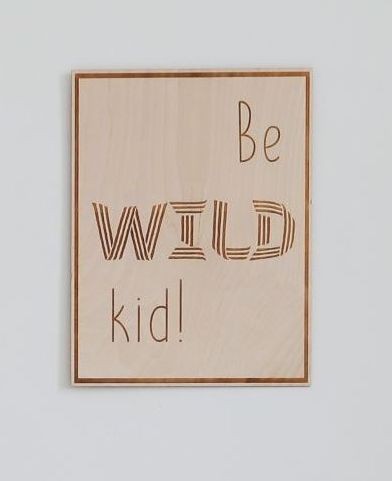 Quadro Be Wild Kid Cut It Now – vista 3