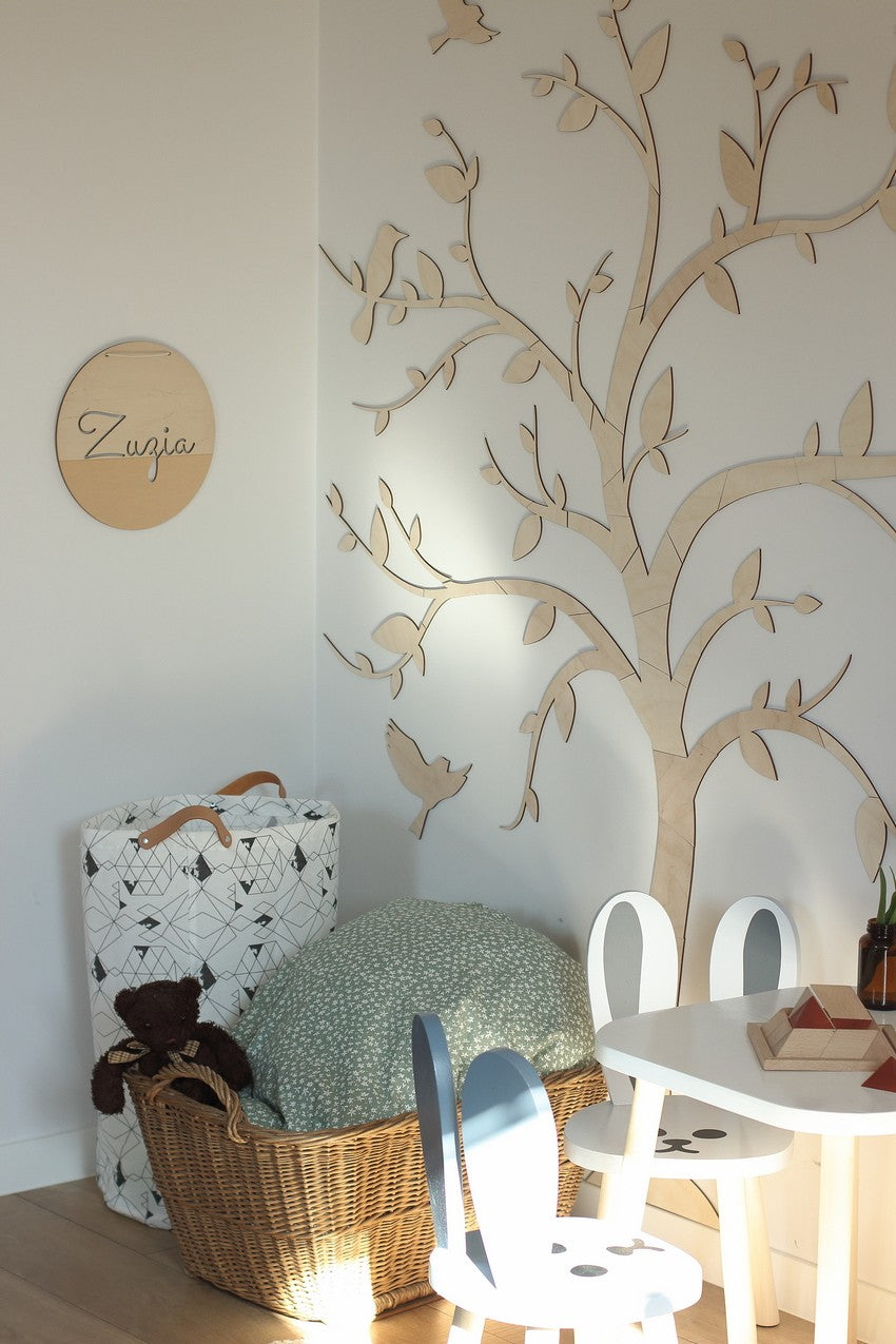 Wanddeko Baum mit Vögeln Cut It Now – Ansicht 3