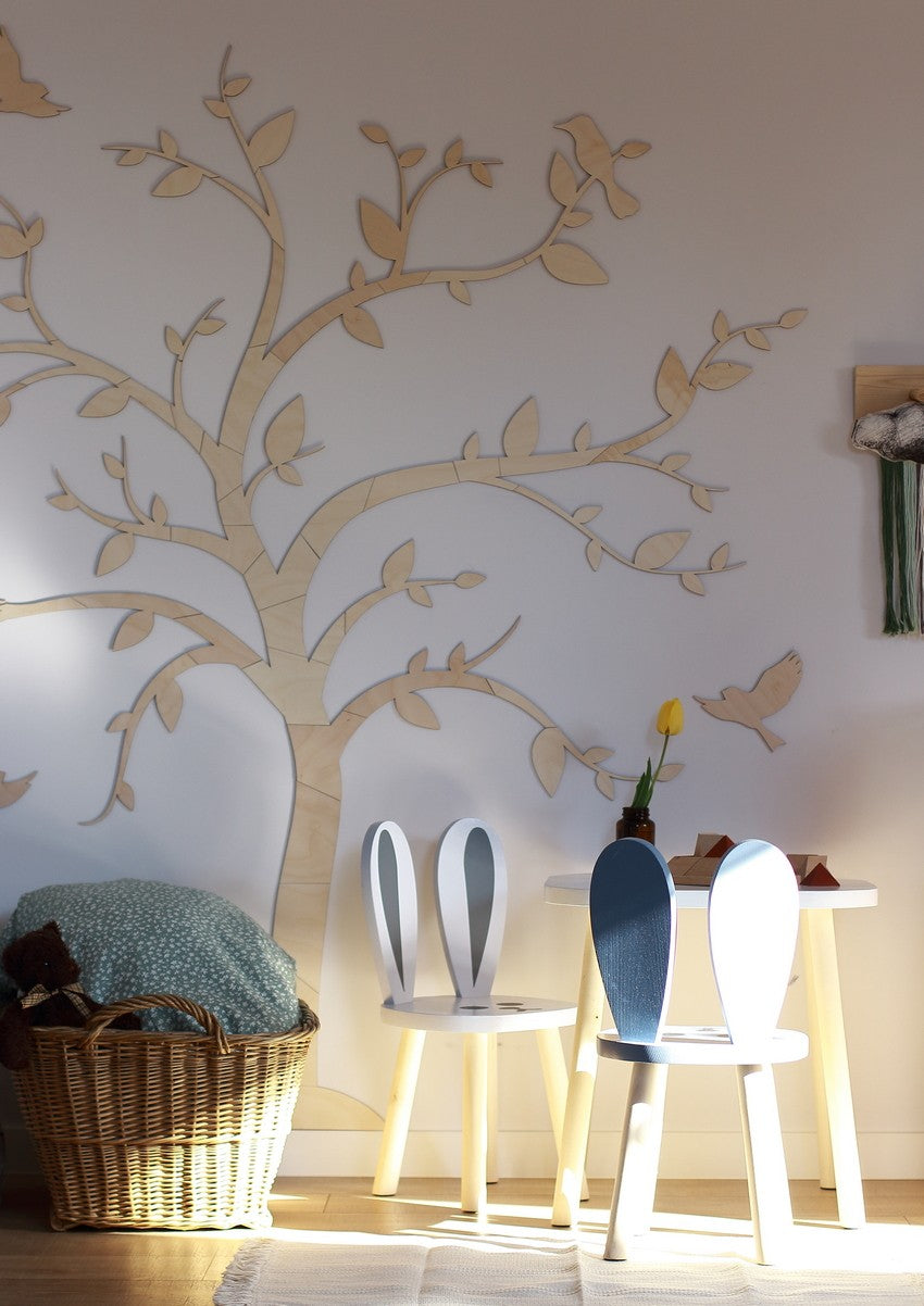 Decorazione murale albero e uccelli Cut It Now – vista 7