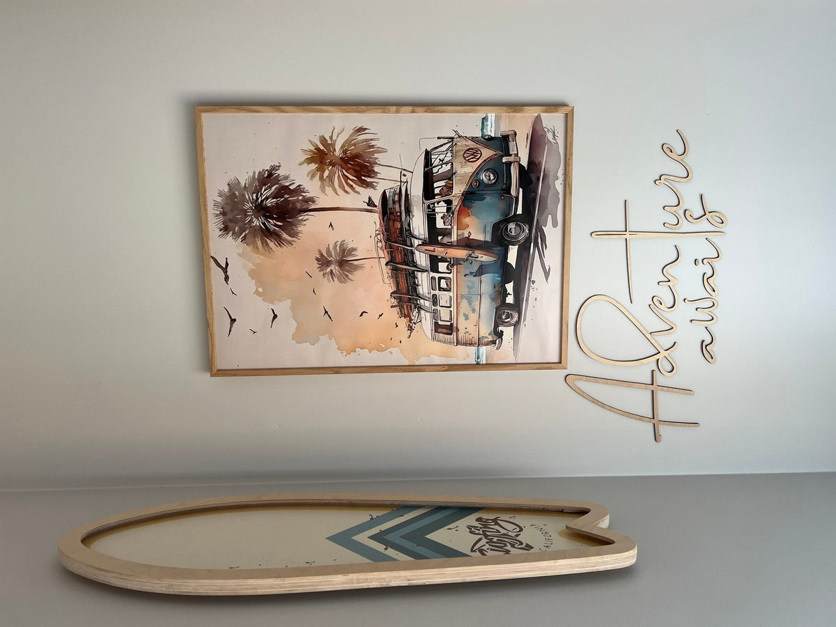 Wandschriftzug Adventure Awaits Cut It Now – Ansicht 4
