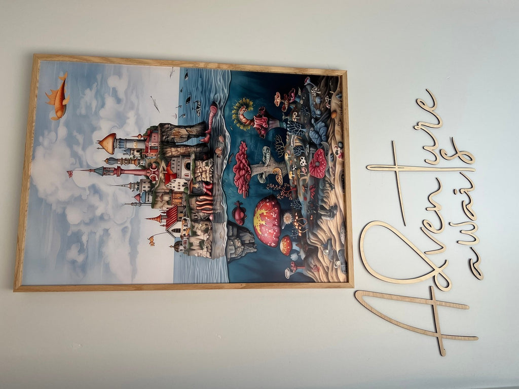 Wandschriftzug Adventure Awaits Cut It Now – Ansicht 5