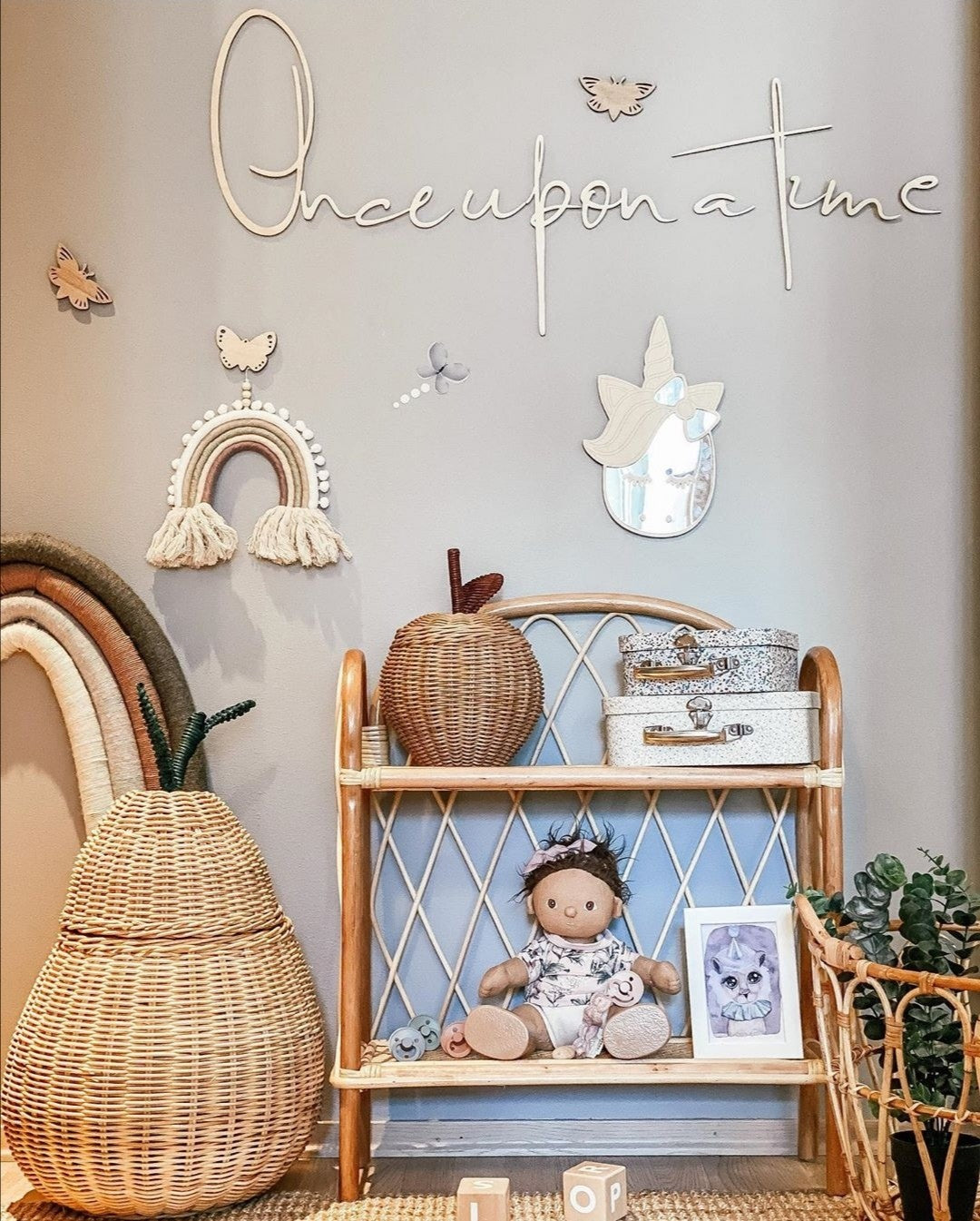Wandschriftzug Once Upon a Time Cut It Now – Ansicht 2