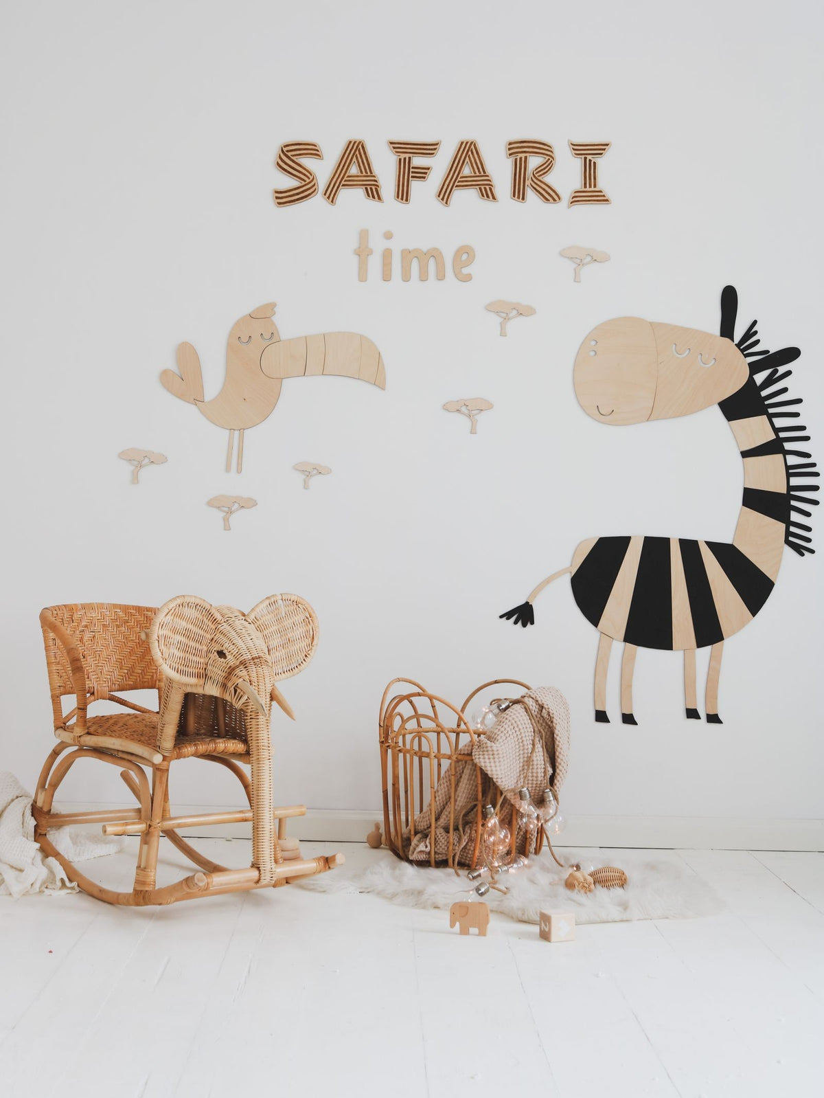 Scritta murale Safari Time Cut It Now – vista 2