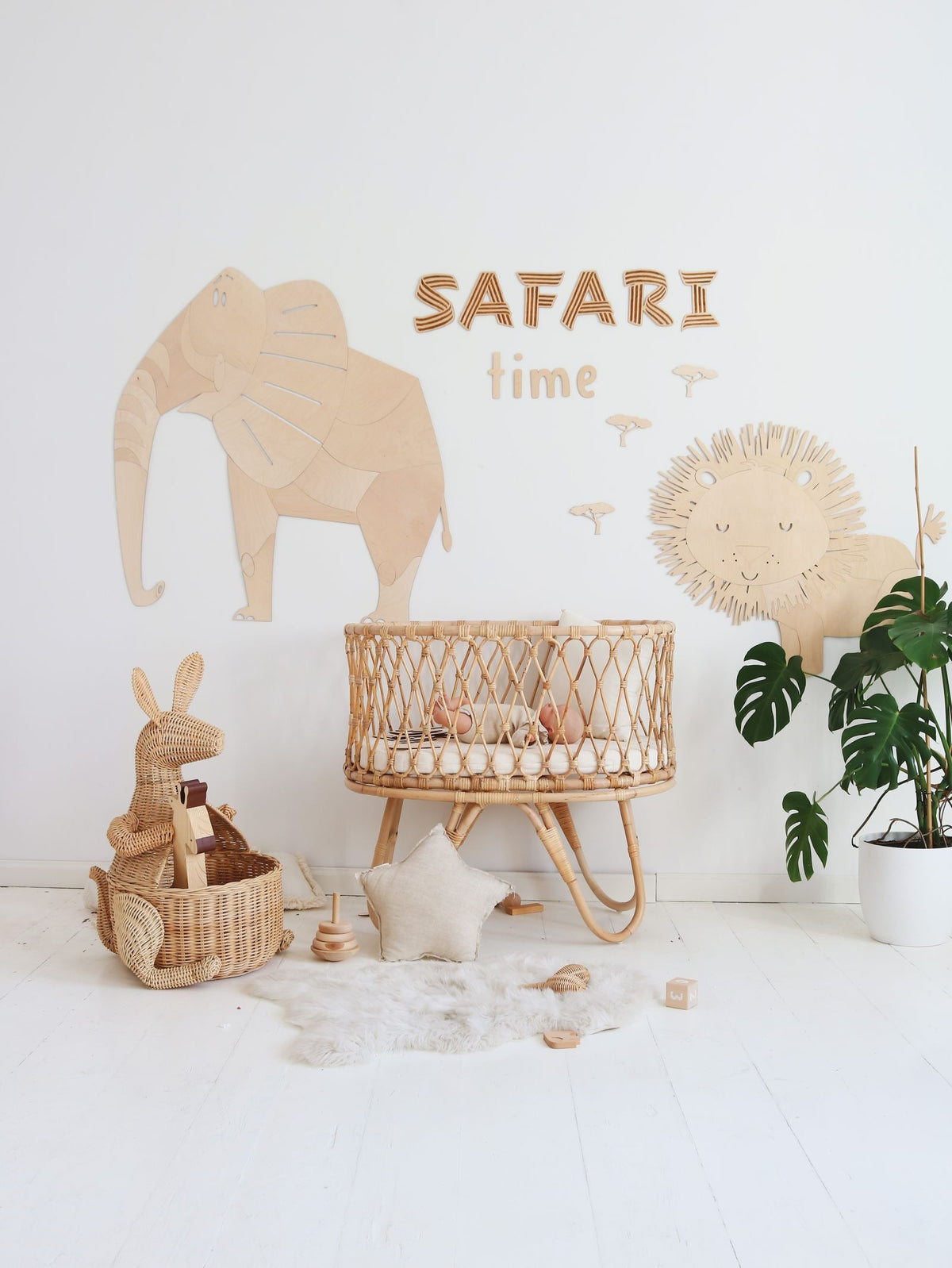Scritta murale Safari Time Cut It Now – vista 3