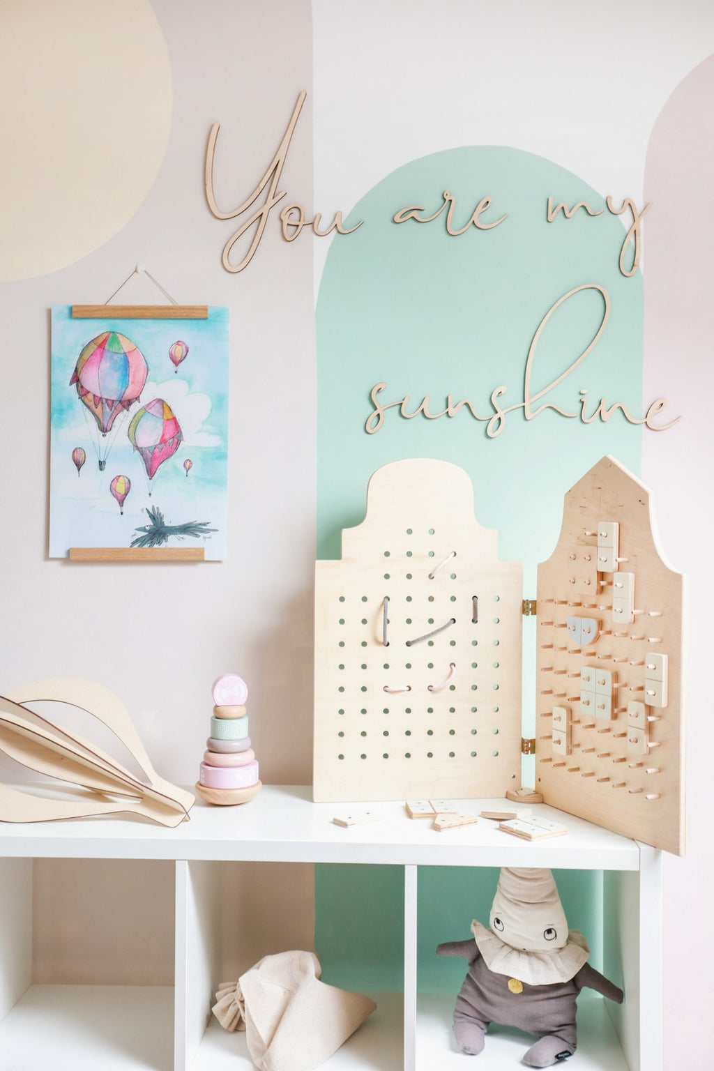 Muurtekst You Are My Sunshine Cut It Now – weergave 4